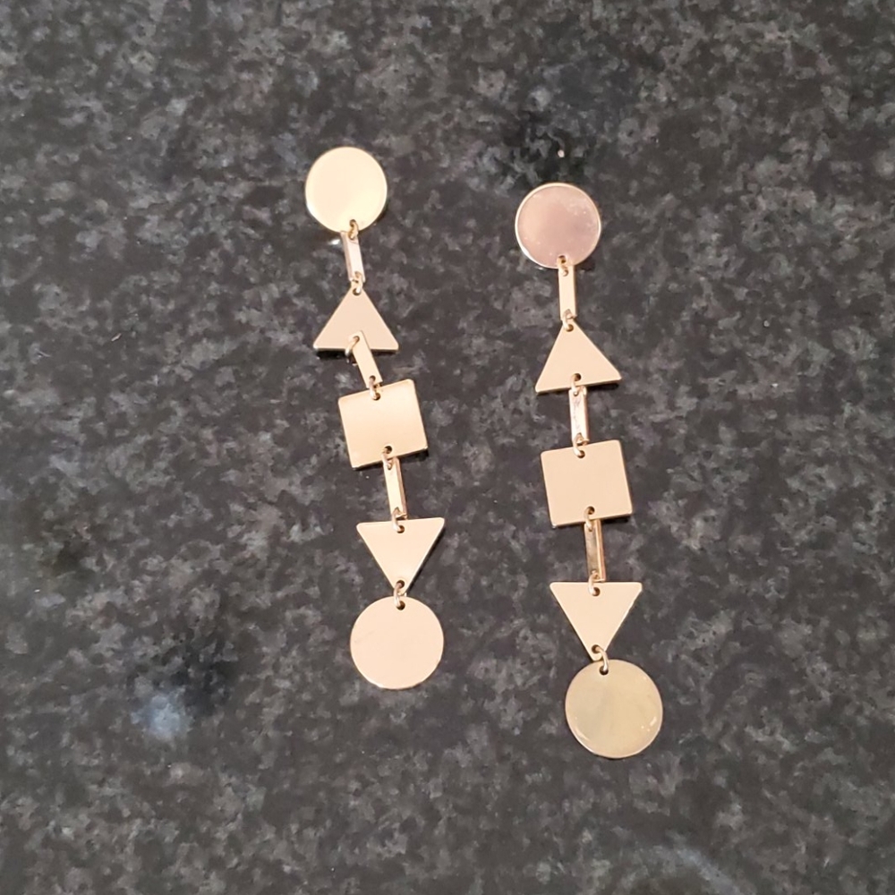ASOS Design Geometric Shapes Earrings